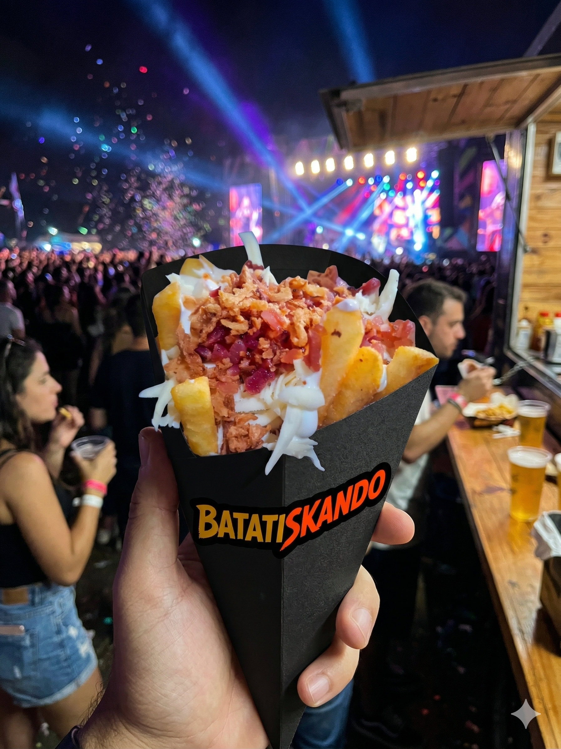 Batatiskando em evento